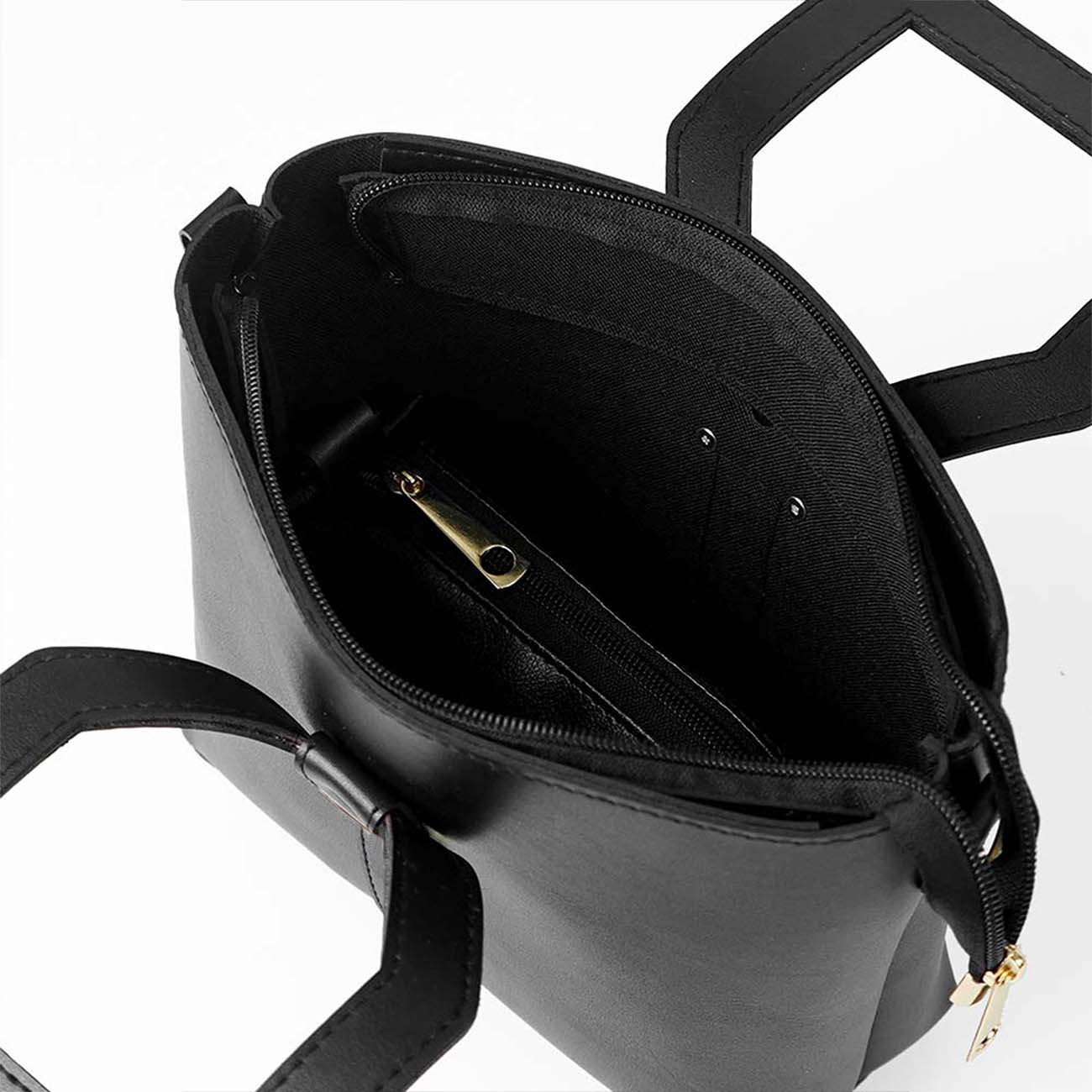 Cane bag set of 2 black