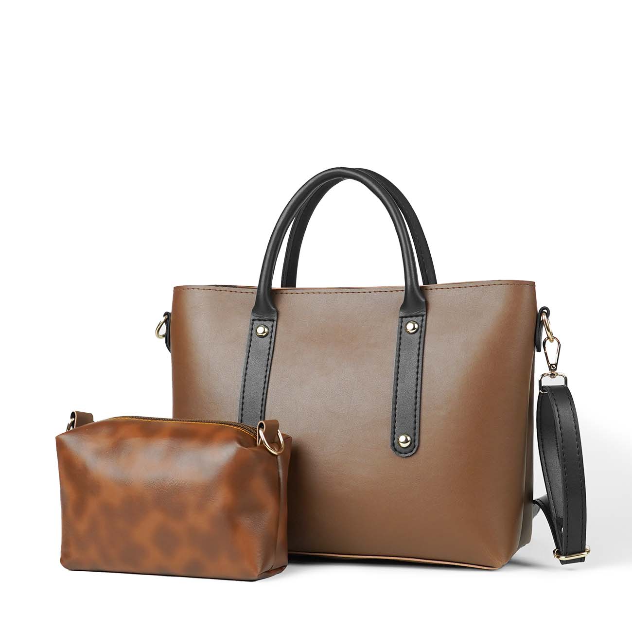 Dasha set of 2 bag brown